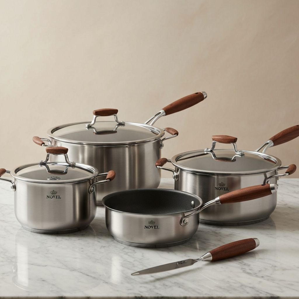 Royal Prestige NOVEL collection handcrafted in Italy with classic elegant design