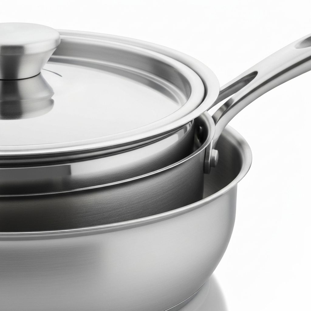 Royal Prestige surgical stainless steel cookware construction technology