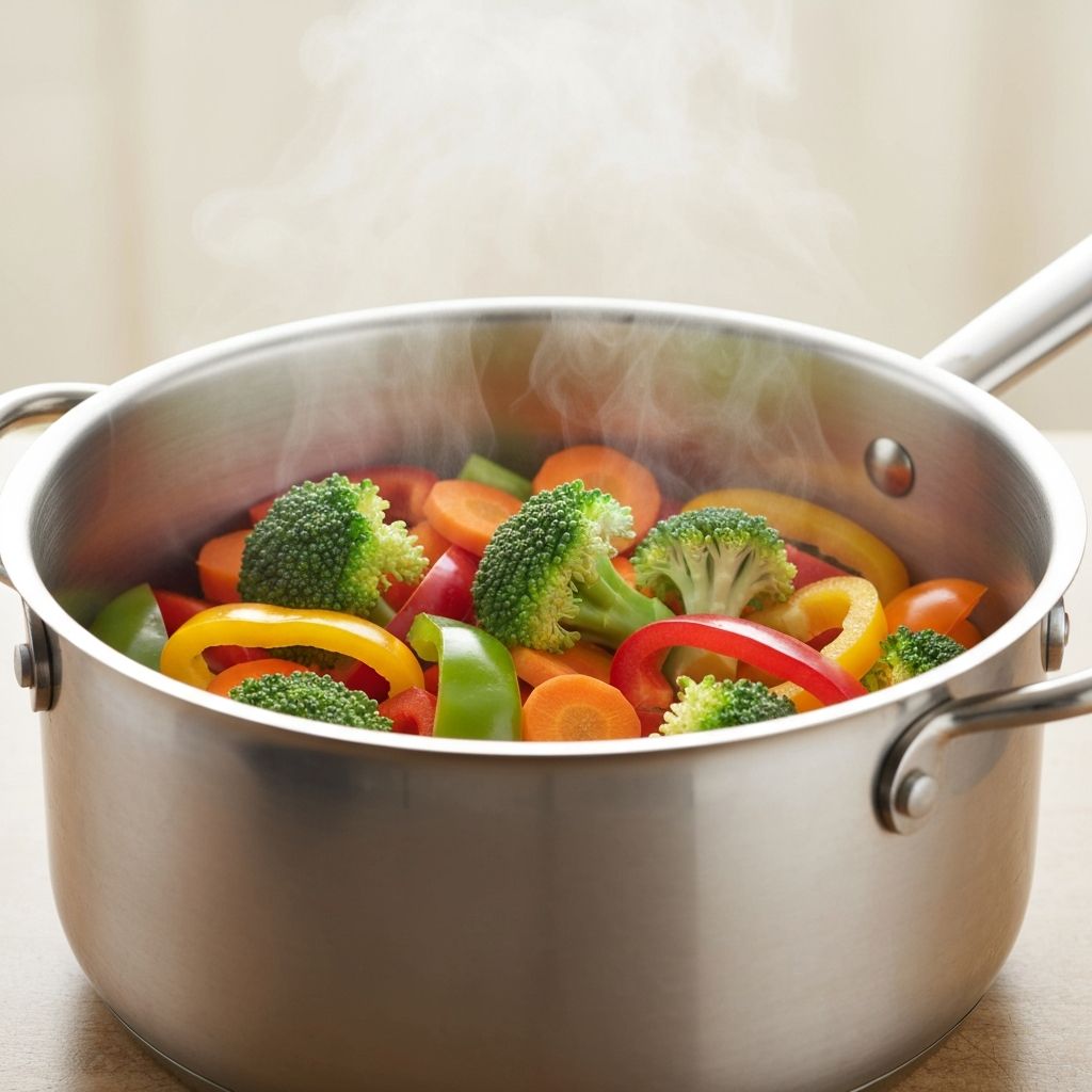 Waterless Vegetable Cooking